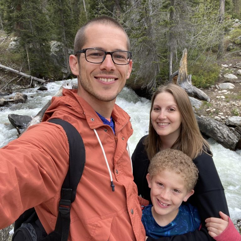 Pastor Jeff Schapiro with his family